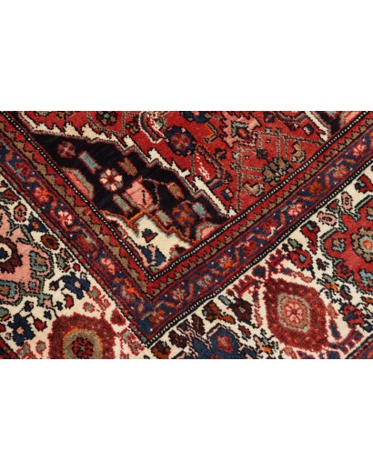 Tappeto Hosseinabad Persia grigio marrone 137x350