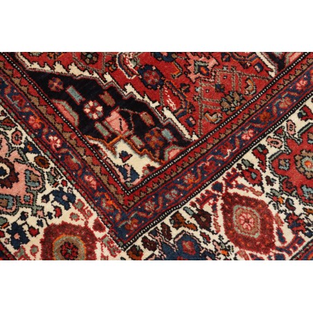 Tappeto Hosseinabad Persia grigio marrone 137x350