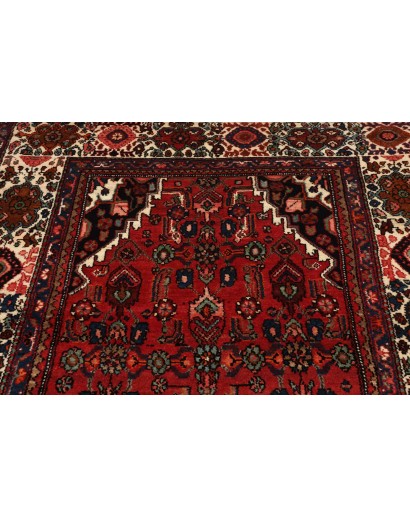 Tappeto Hosseinabad Persia grigio marrone 137x350