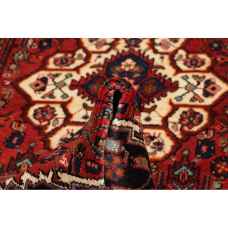 Tappeto Hosseinabad Persia grigio marrone 137x350