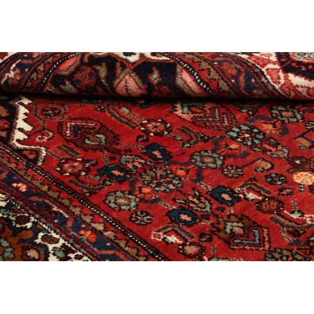 Tappeto Hosseinabad Persia grigio marrone 137x350