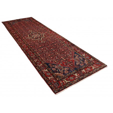 Tappeto Hamadan Persia marrone 112x356