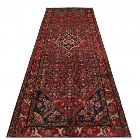 Tappeto Hamadan Persia marrone 112x356