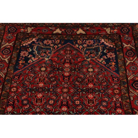 Tappeto Hamadan Persia marrone 112x356