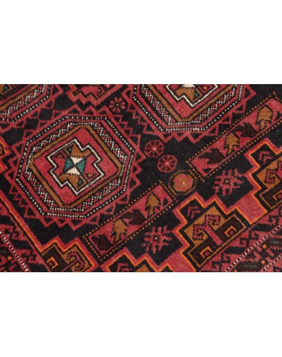 Tappeto Baluch Persia grigio marrone 101x185