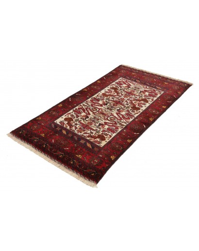 Tappeto Baluch Persia marrone 98x182