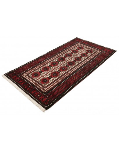 Tappeto Baluch Persia grigio marrone 101x193
