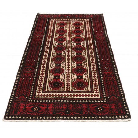 Tappeto Baluch Persia grigio marrone 101x193