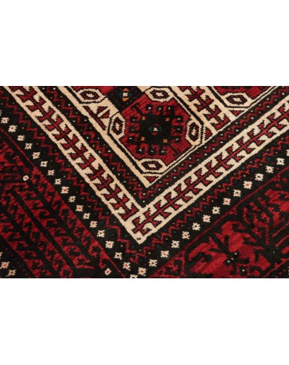 Tappeto Baluch Persia grigio marrone 101x193