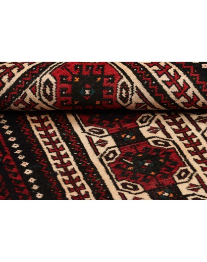 Tappeto Baluch Persia grigio marrone 101x193