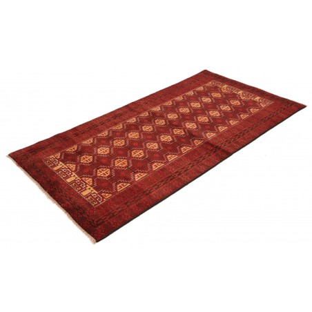 Tappeto Baluch Persia marrone arancione 103x201