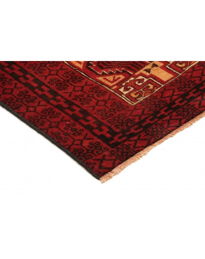 Tappeto Baluch Persia marrone arancione 103x201