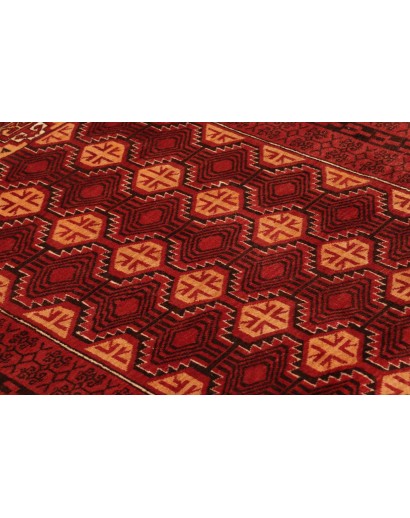 Tappeto Baluch Persia marrone arancione 103x201
