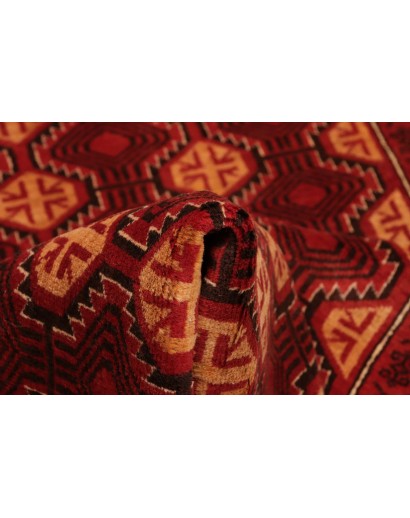Tappeto Baluch Persia marrone arancione 103x201