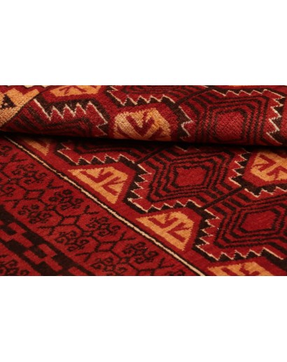 Tappeto Baluch Persia marrone arancione 103x201
