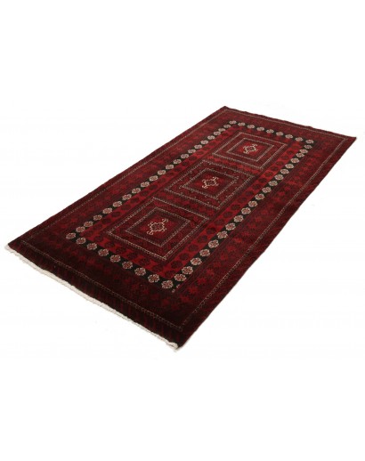 Tappeto Baluch Persia marrone blu 110x208