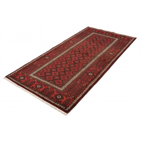 Tappeto Baluch Persia grigio marrone 109x211