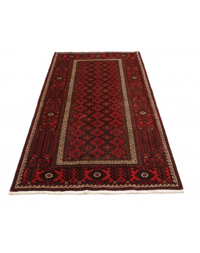 Tappeto Baluch Persia grigio marrone 109x211