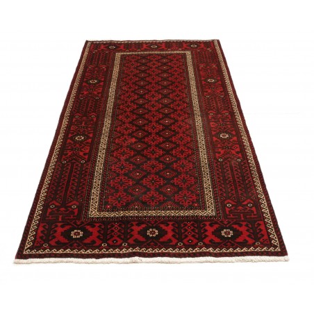 Tappeto Baluch Persia grigio marrone 109x211