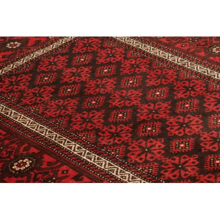 Tappeto Baluch Persia grigio marrone 109x211