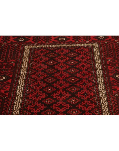 Tappeto Baluch Persia grigio marrone 109x211