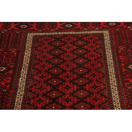 Tappeto Baluch Persia grigio marrone 109x211