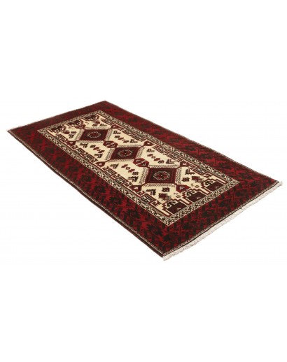 Tappeto Baluch Persia giallo 103x197
