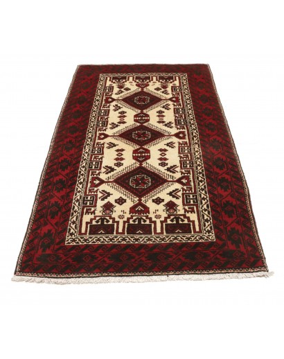 Tappeto Baluch Persia giallo 103x197