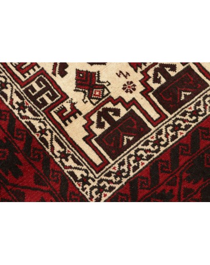 Tappeto Baluch Persia giallo 103x197