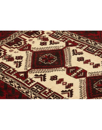 Tappeto Baluch Persia giallo 103x197