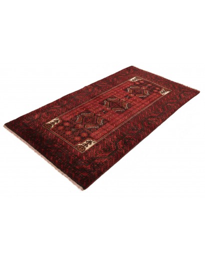 Tappeto Baluch Persia marrone giallo 108x200