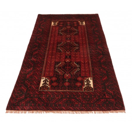 Tappeto Baluch Persia marrone giallo 108x200