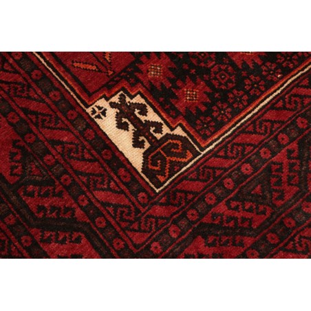 Tappeto Baluch Persia marrone giallo 108x200