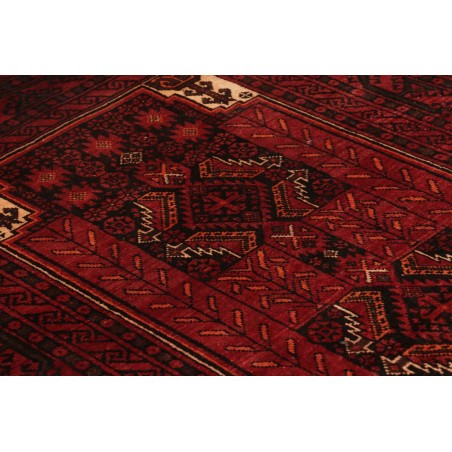 Tappeto Baluch Persia marrone giallo 108x200