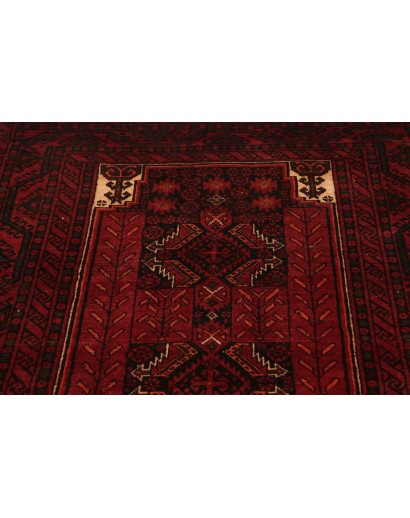 Tappeto Baluch Persia marrone giallo 108x200