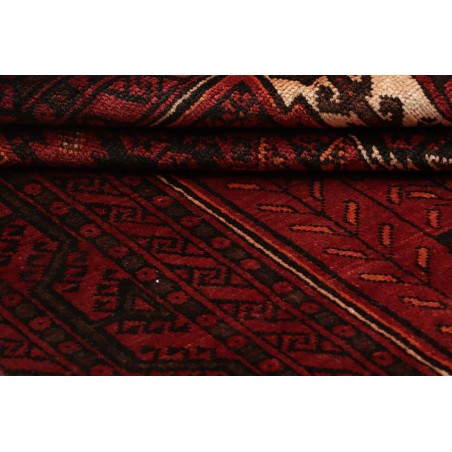 Tappeto Baluch Persia marrone giallo 108x200