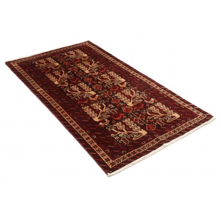 Tappeto Baluch Persia marrone 102x190