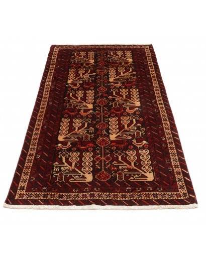 Tappeto Baluch Persia marrone 102x190