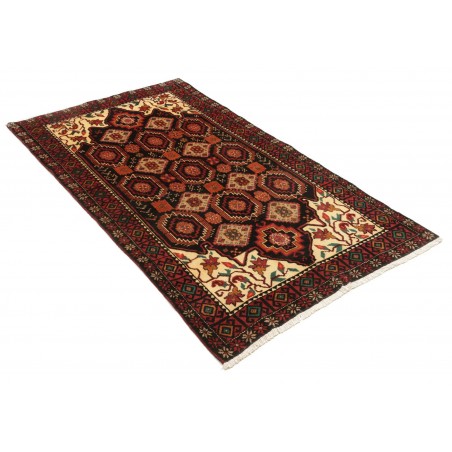 Tappeto Baluch Persia grigio marrone 104x194