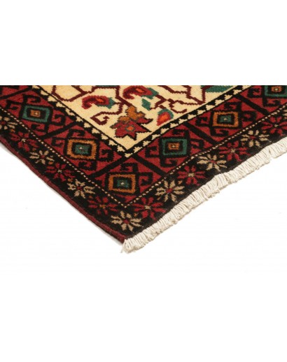 Tappeto Baluch Persia grigio marrone 104x194