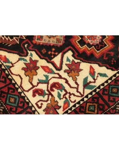 Tappeto Baluch Persia grigio marrone 104x194