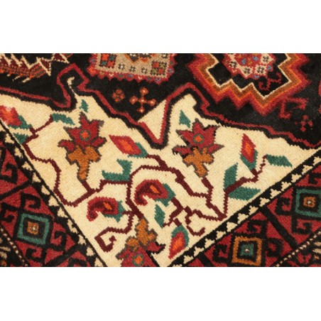 Tappeto Baluch Persia grigio marrone 104x194