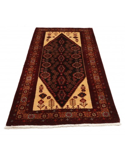 Tappeto Baluch Persia marrone 105x198