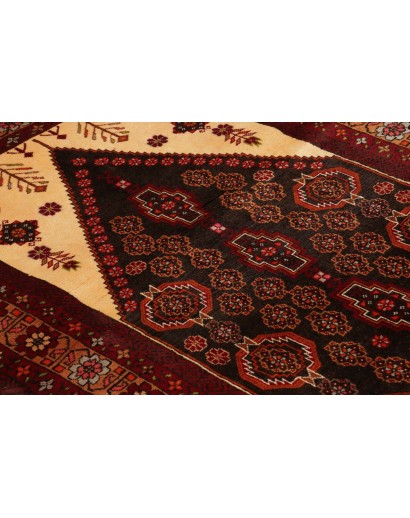 Tappeto Baluch Persia marrone 105x198