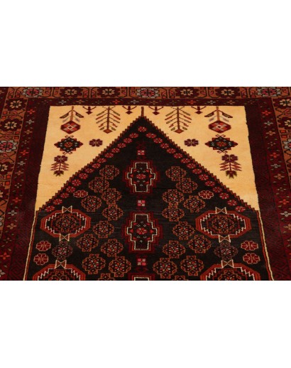 Tappeto Baluch Persia marrone 105x198