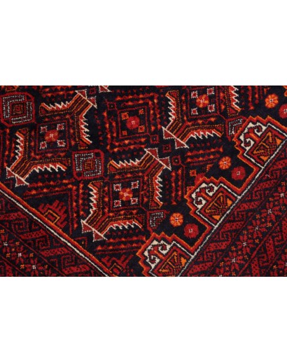 Tappeto Baluch Persia grigio beige 108x208