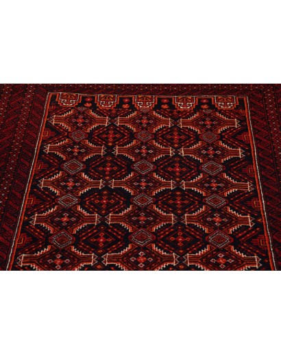 Tappeto Baluch Persia grigio beige 108x208