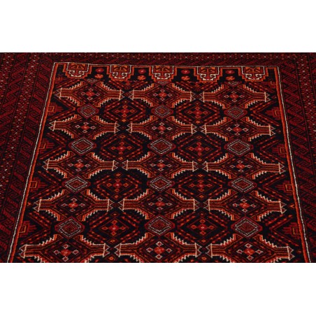 Tappeto Baluch Persia grigio beige 108x208