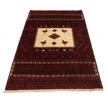 Tappeto Baluch Persia marrone 110x190