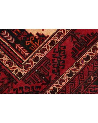 Tappeto Baluch Persia marrone arancione 103x190